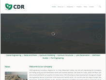 Tablet Screenshot of cdr-nigeria.com